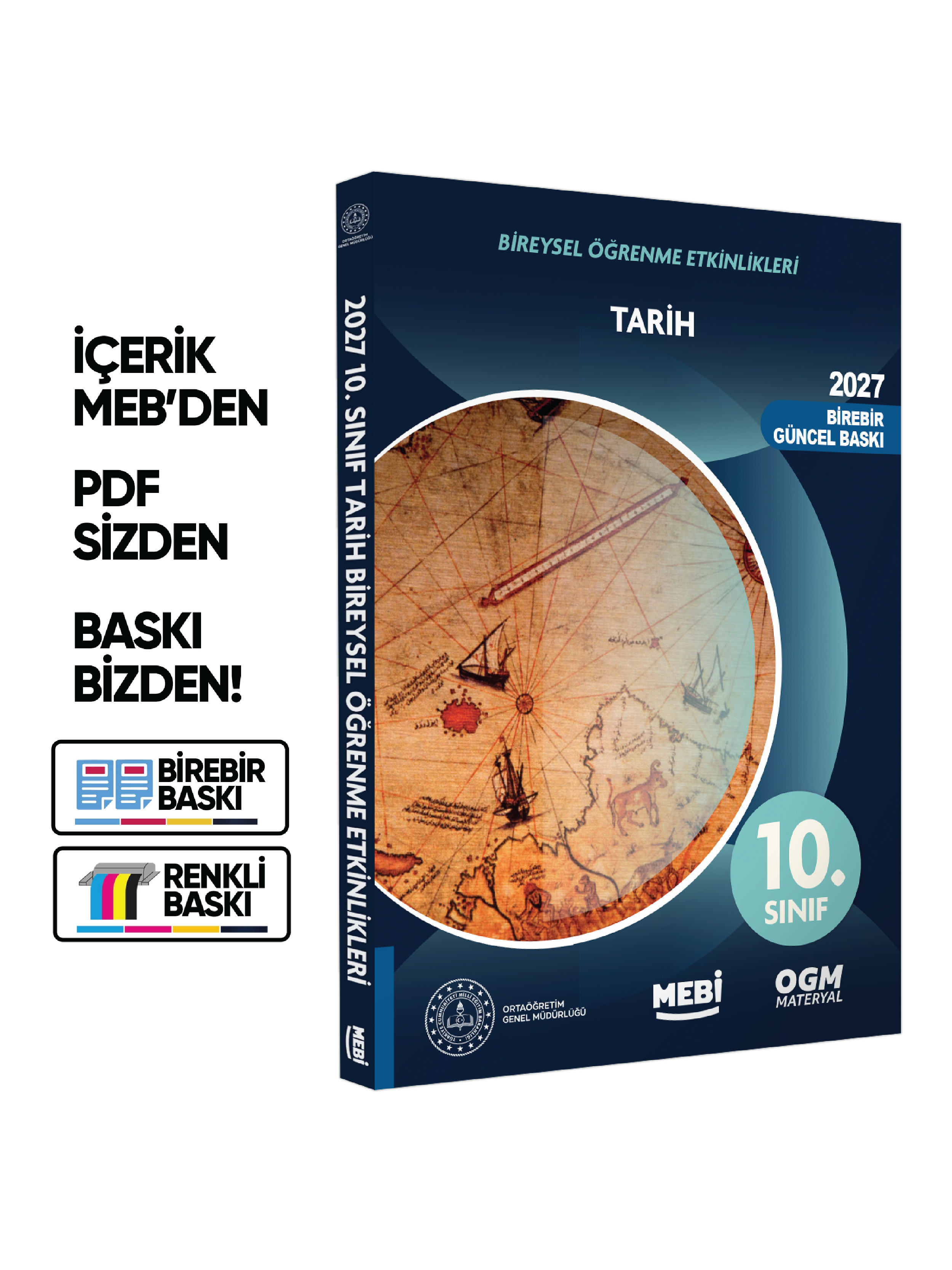2027 MEBİ 10.Sınıf Maarif Modeli Müfredatı SÖZEL Bireysel Öğrenme Etkinlik Kitap SETİ Baskı Ücreti