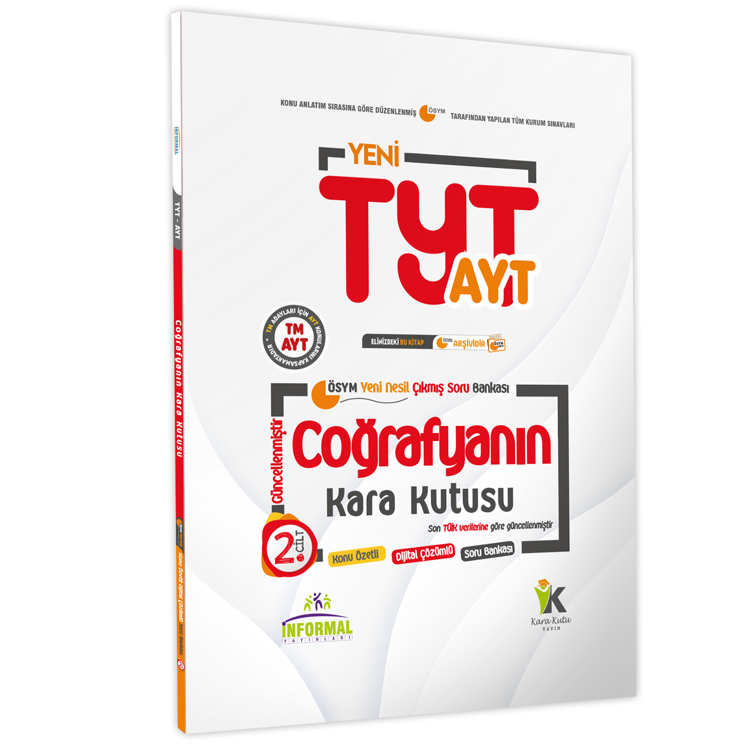 2025 TYT Kara Kutu ÖSYM Çıkmış Soru Bankası TM (EŞİT AĞIRLIK) ALTIN SET Konu Özetli Video/PDF Çözüm