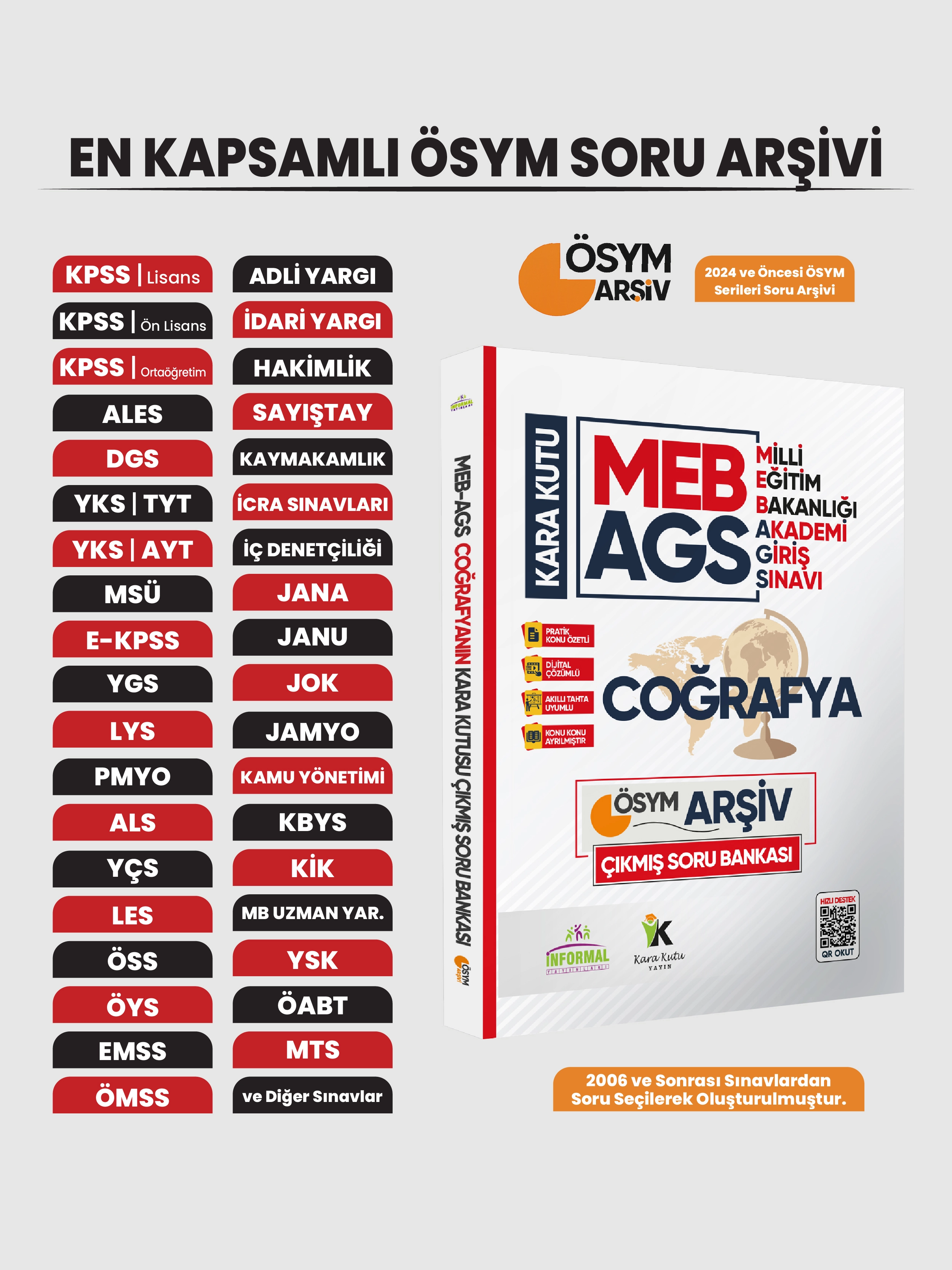 MEB-AGS Coğrafyanın Kara Kutusu En Kapsamlı Konu Özetli Dijital