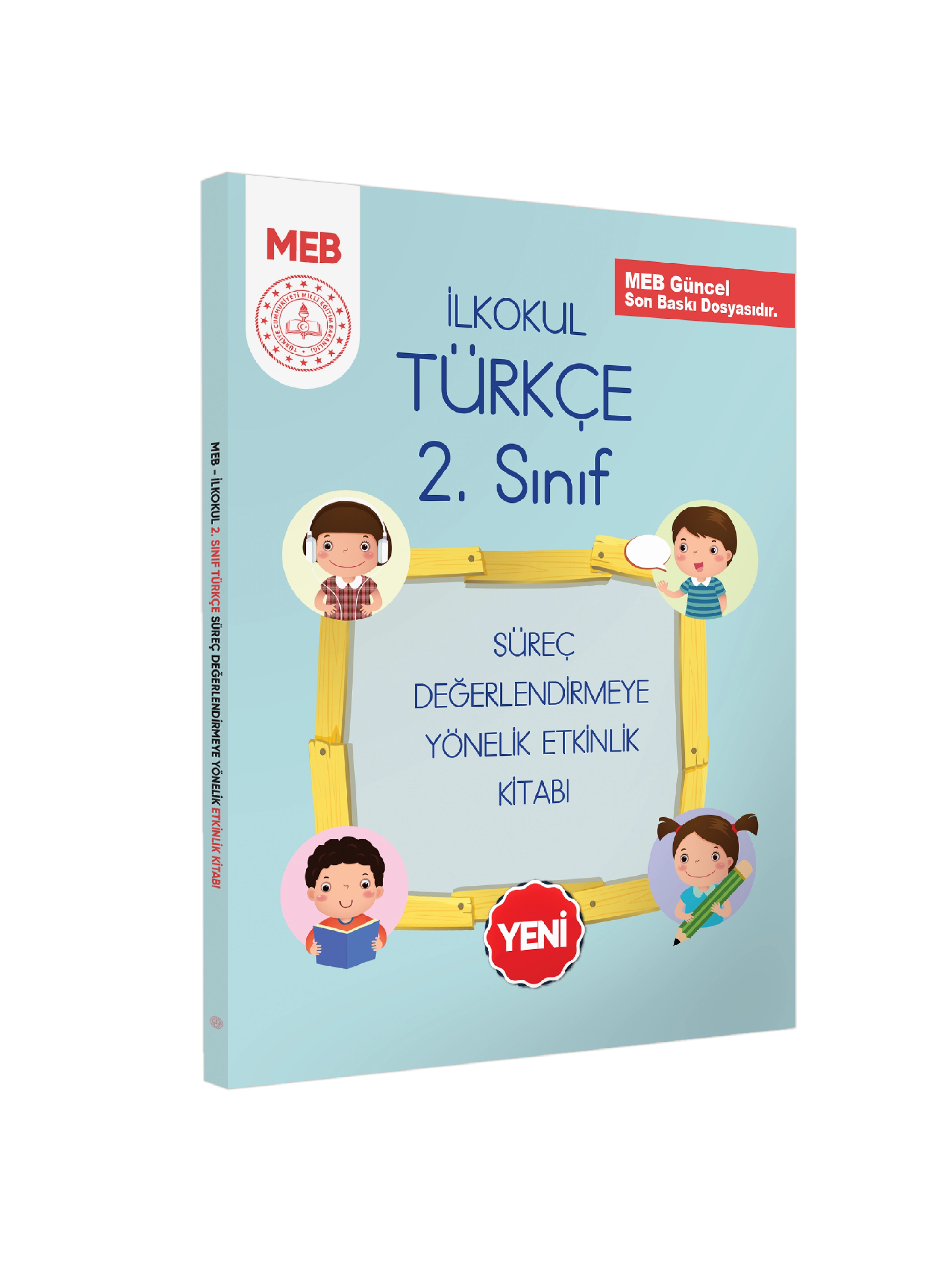 MEB%20İlkokul%202.Sınıf%20Türkçe%20Süreç%20Değerlendirmeye%20Yönelik%20Etkinlik%20Kitabı%20(Renkli)BASKI%20ÜCRETİ
