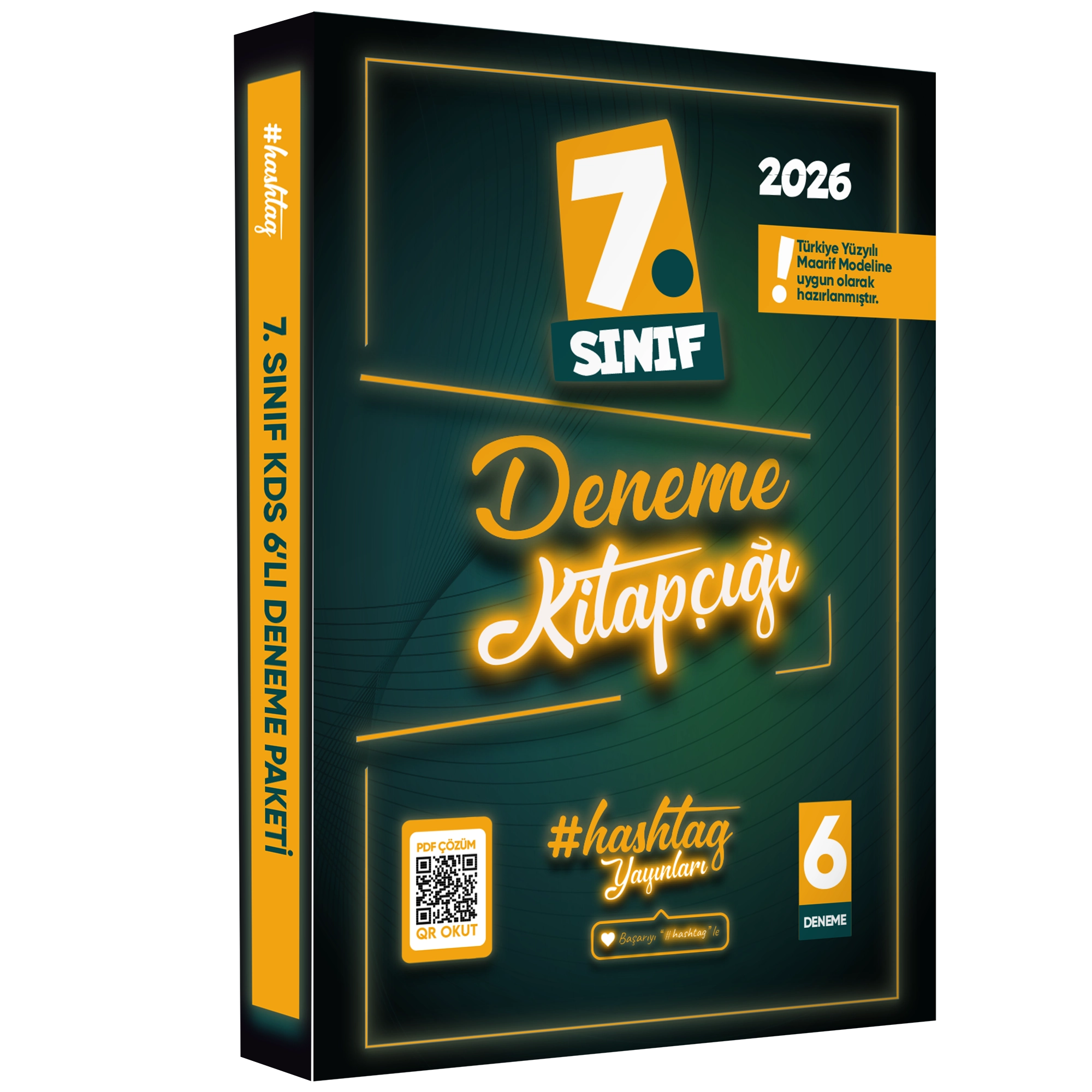2026 7.Sınıf #hashtag Kazanım Değerlendirme Sınavı 6lı SARMAL Deneme Paketi Çözümlü Türkiye Geneli