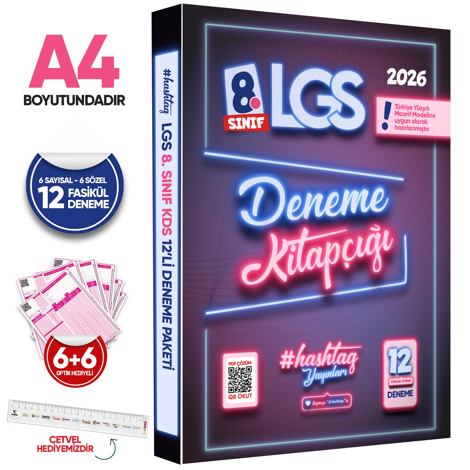 2026 8.Sınıf LGS hashtag Kazanım Değerlendirme Sınavı 6lıSARMAL