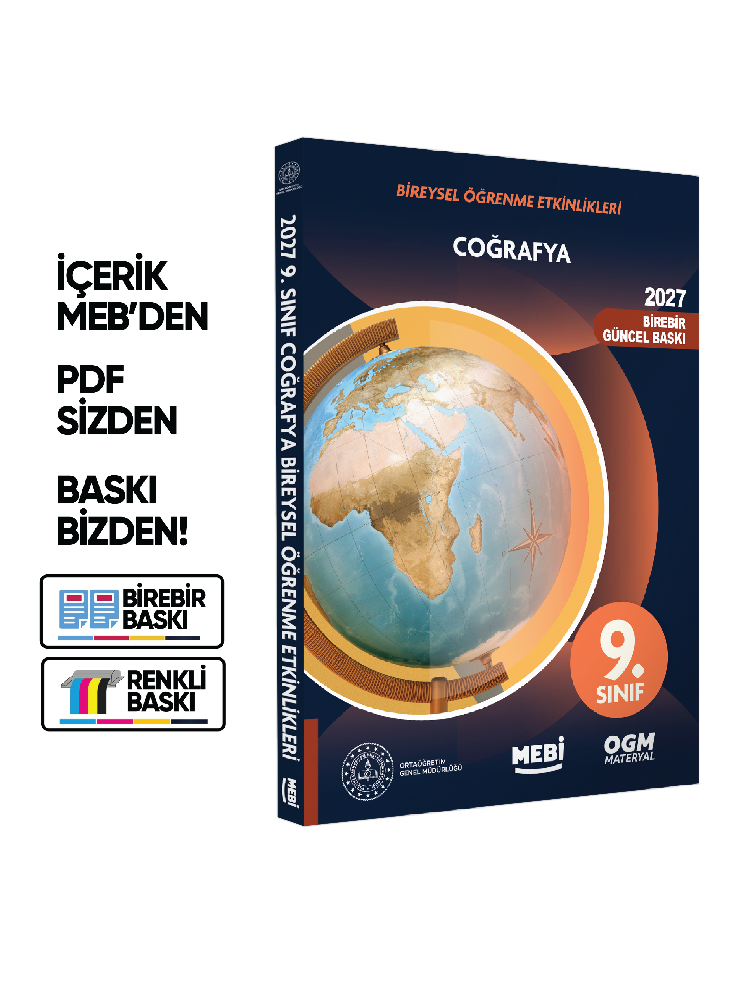 2027 MEBİ 9.Sınıf Maarif Modeli Müfredatı SÖZEL Bireysel Öğrenme Etkinlik Kitap SETİ Baskı Ücreti