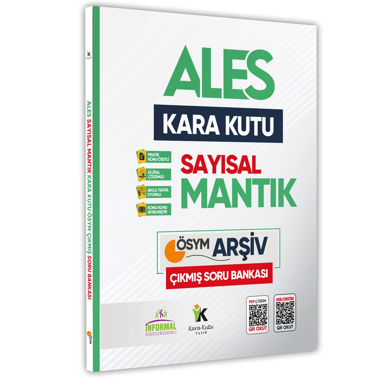 ALESİN Kara Kutusu SAYISAL SET Konu Özetli Çözümlü ÖSYM ARŞİV Çıkmış Soru Bankası