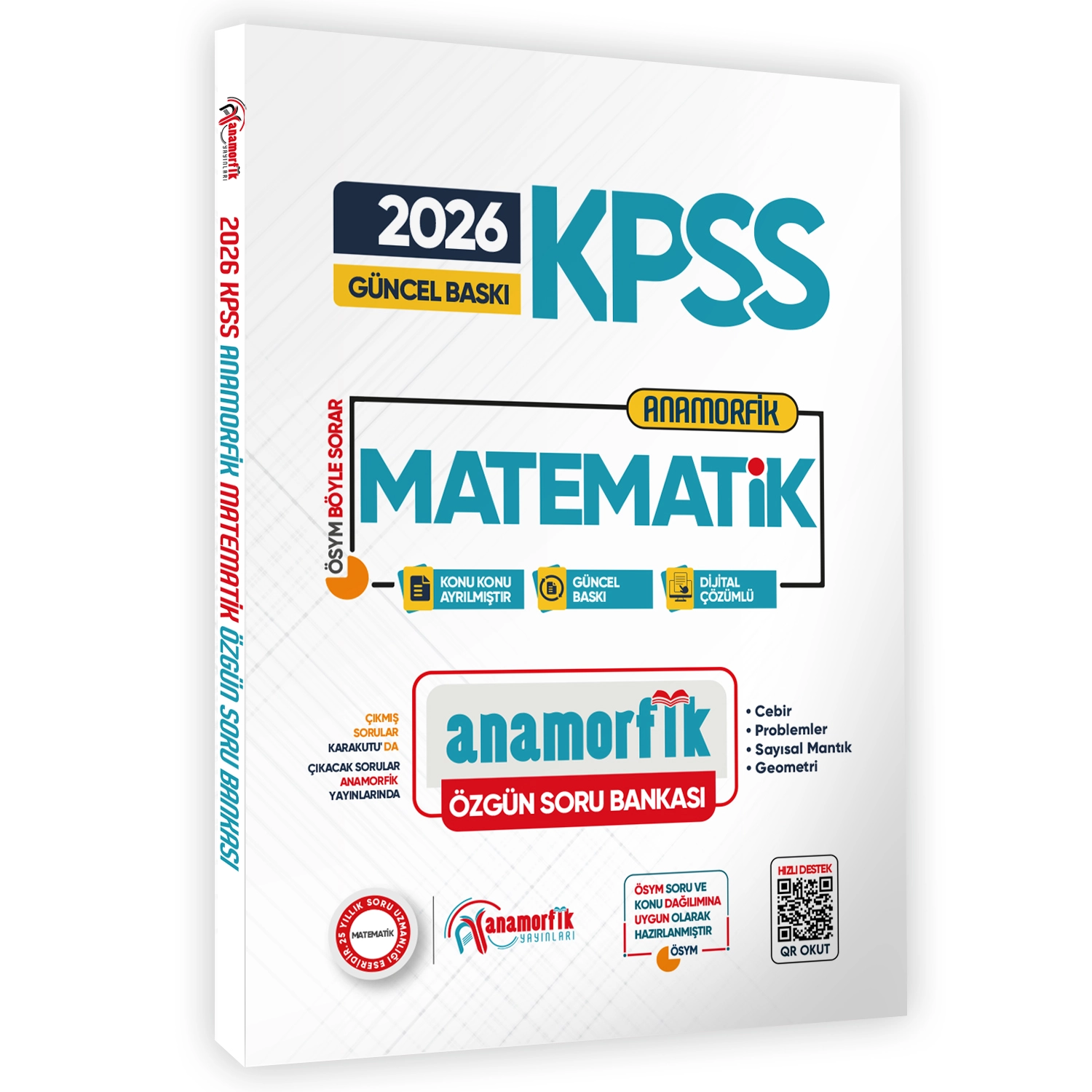 2026 KPSS Lisans-Önlisans-Ortaöğretim Yeni Müfredat Soru Bankası Seti Dijital Çözümlü Güncel Baskı
