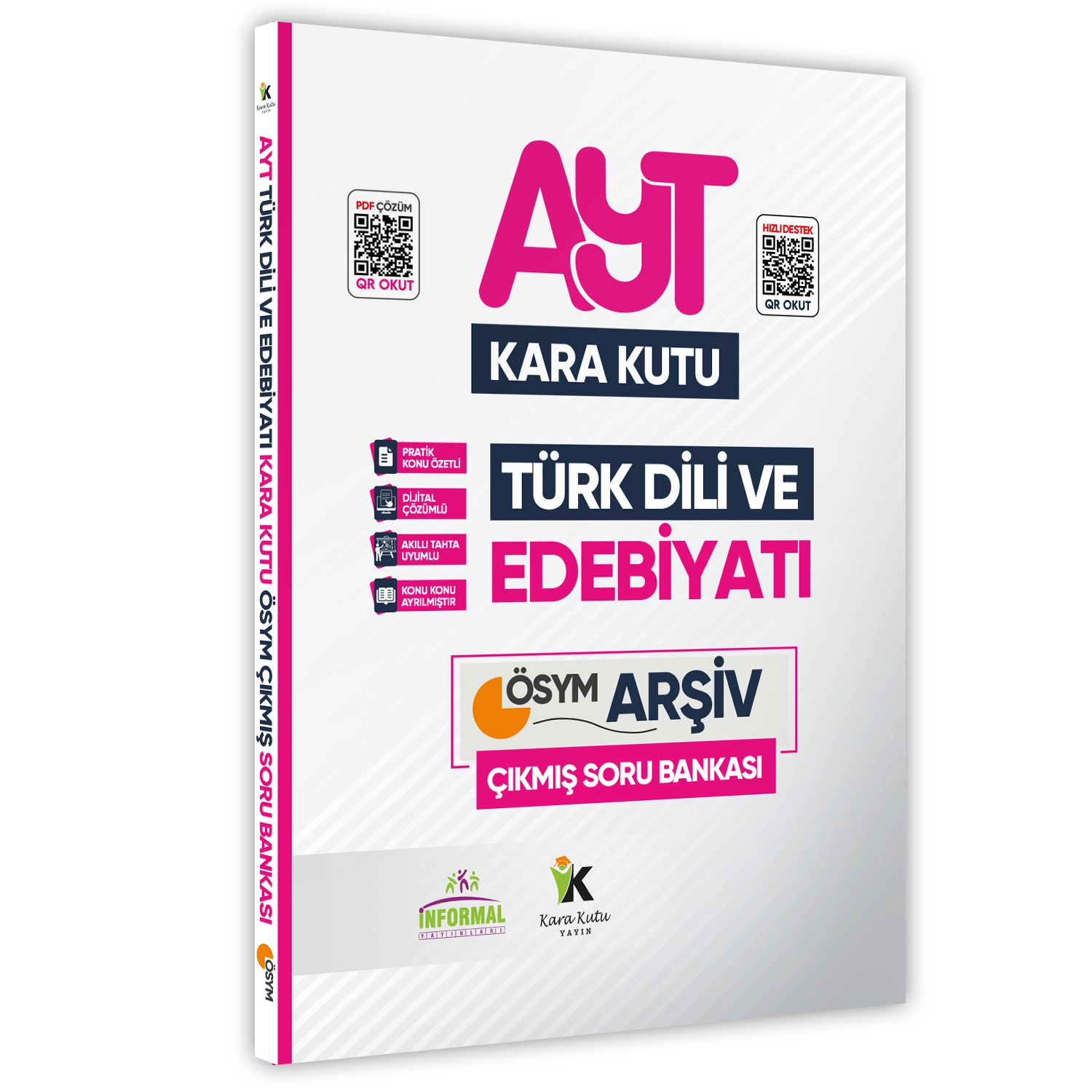 2026 AYT Türk Dili ve Edebiyatı Son 7 Yıl ve Edebiyat Kara Kutu ÖSYM Çıkmış Soru Bankası 2li Set
