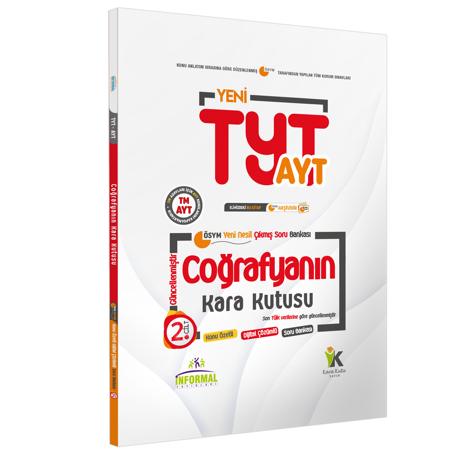 TYT-AYT Coğrafyanın Kara Kutusu 2.Cilt Konu Özetli Dijital Çözümlü ÖSYM Çıkmış Soru Bankası