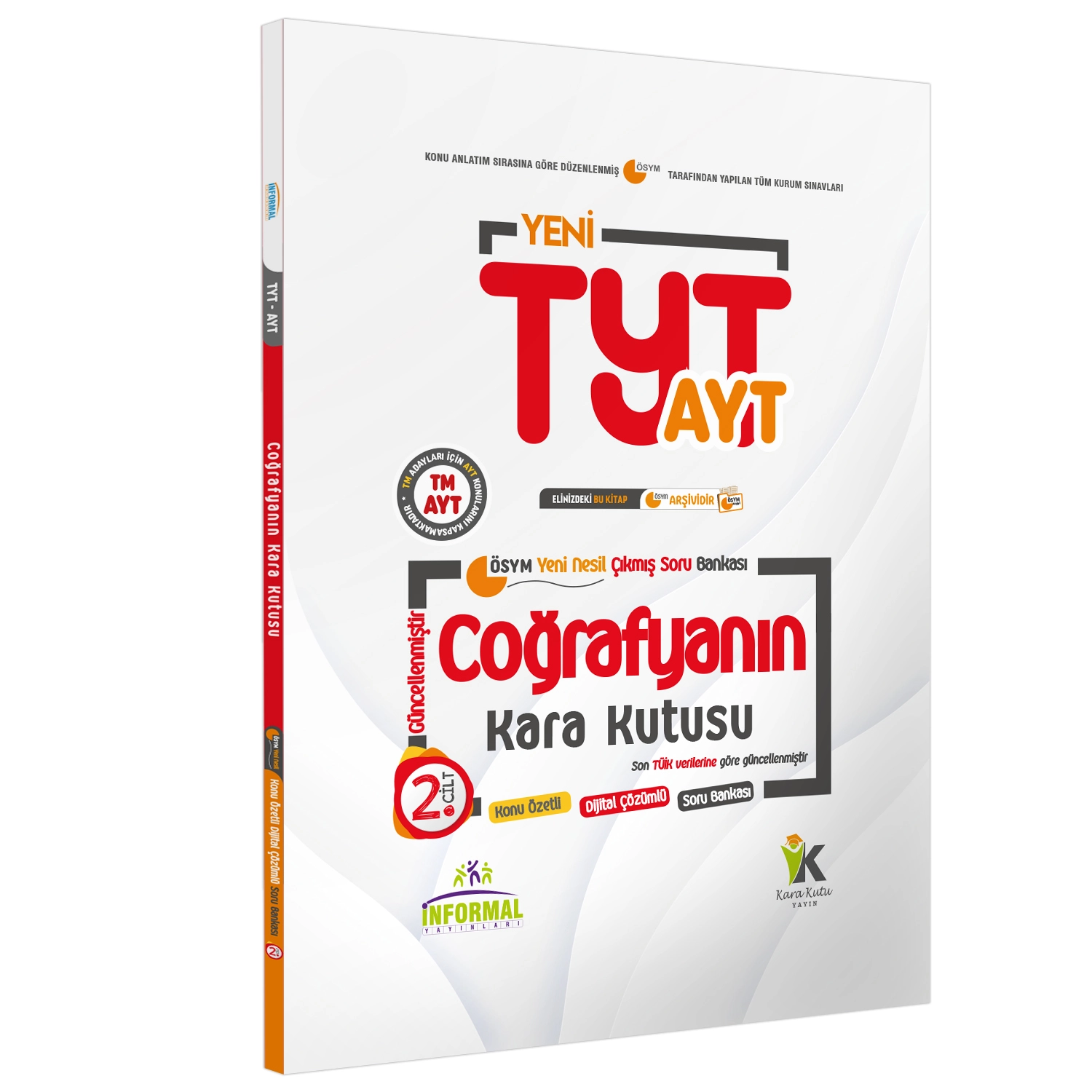 YKS-TYT Coğrafyanın Kara Kutusu Konu Özetli Dijital Çözümlü ÖSYM Çıkmış Soru Bankası İkili Set