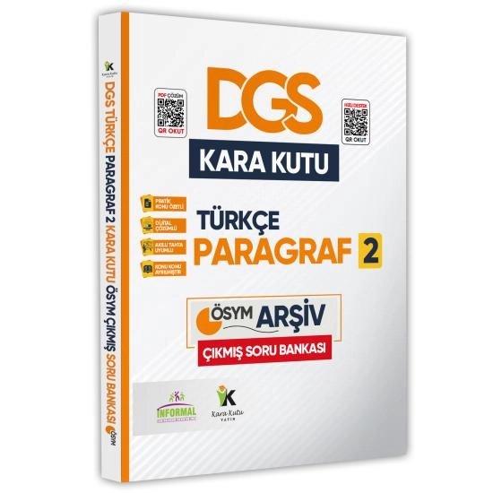 DGS Türkçenin Kara Kutusu Dijital Çözümlü Konu Özetli ÖSYM Çıkmış Soru Bankası 3lü Set Paket