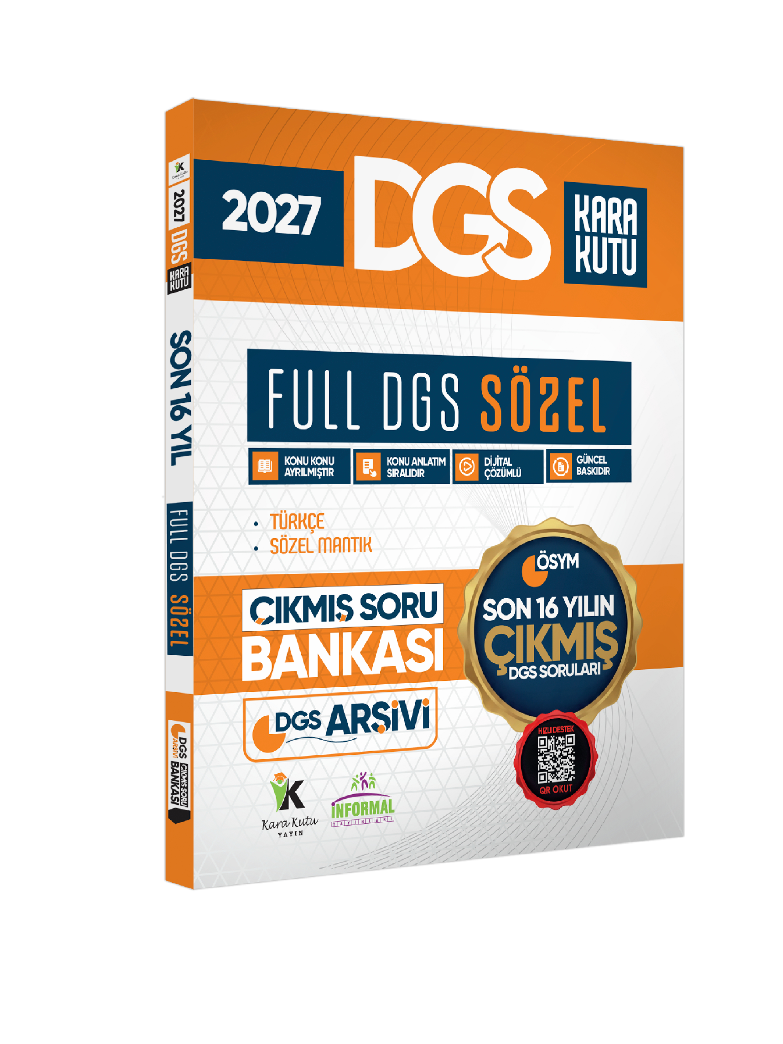 2027 FULL DGS SAYISAL ÖSYM Çıkmış Soru Bankası Son 16 Yıl Sadece DGS PDF/Video Çözümlü