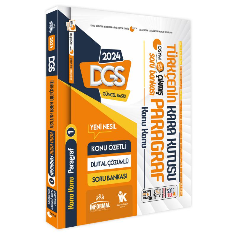 DGS Türkçenin Kara Kutusu Dijital Çözümlü Konu Özetli ÖSYM Çıkmış Soru Bankası Altın Set Paket