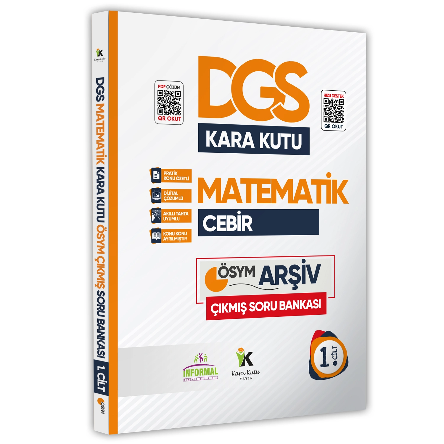 DGSnin Kara Kutusu SAYISAL PAKET Konu Özetli Çözümlü ÖSYM Arşiv Çıkmış Soru Bankası