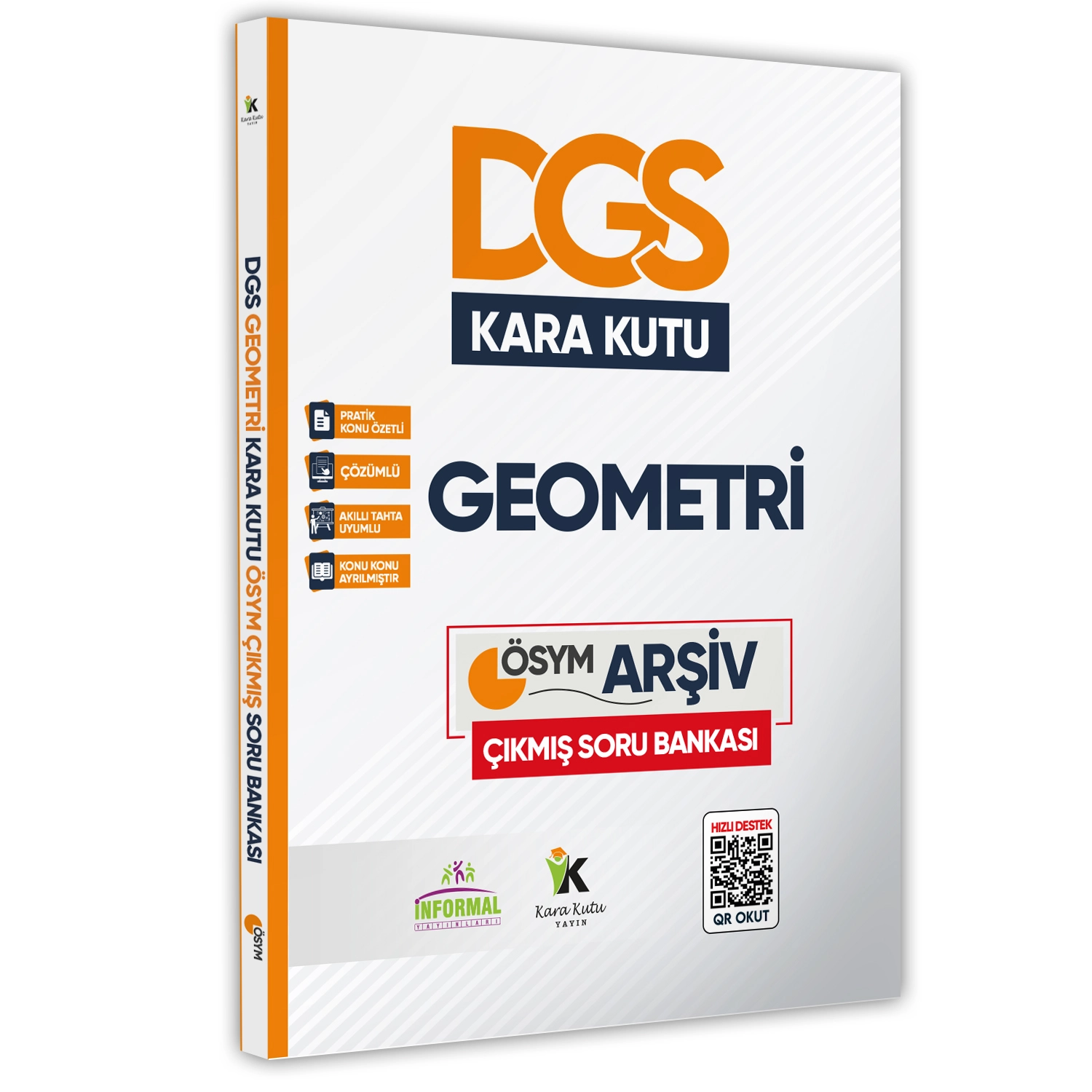 DGS Kara Kutu SÖZEL ve SAYISAL Set Konu Özetli Dijital Çözümlü Çıkmış Soru Bankası