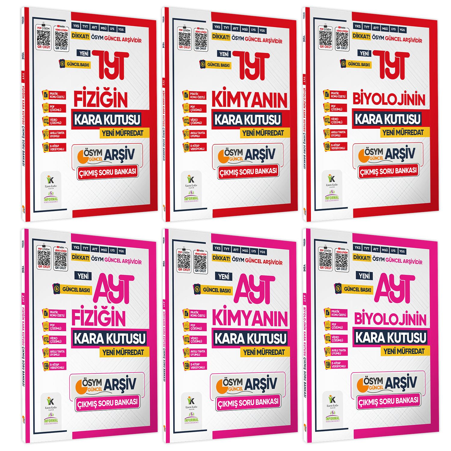 2025%20YKS%20TYT%20AYT%20Fizik%20Kimya%20Biyoloji%20(FKB)%20Kara%20Kutu%20Çıkmış%20Soru%20Bankası%206lı%20Set%20Dijital%20Çözümlü