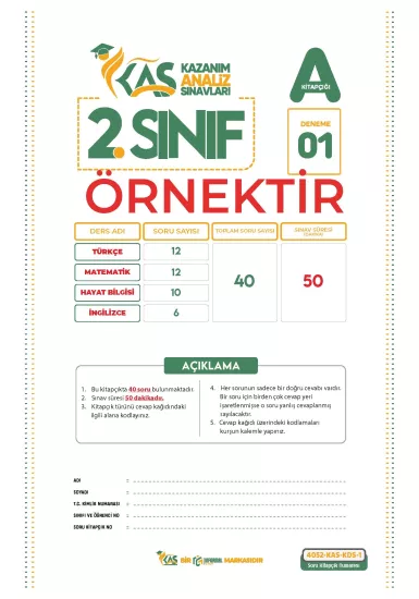 2026 2.Sınıf Maarif Modeli Hashtag Yayınları 4lü SARMAL Özgün Deneme Paketi