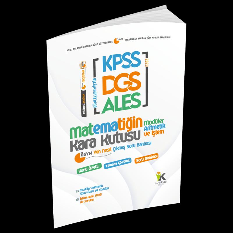 DGS’nin Kara Kutusu Konu Özetli Dijital Çözümlü Çıkmış Soru Bankası Altın Paket Set