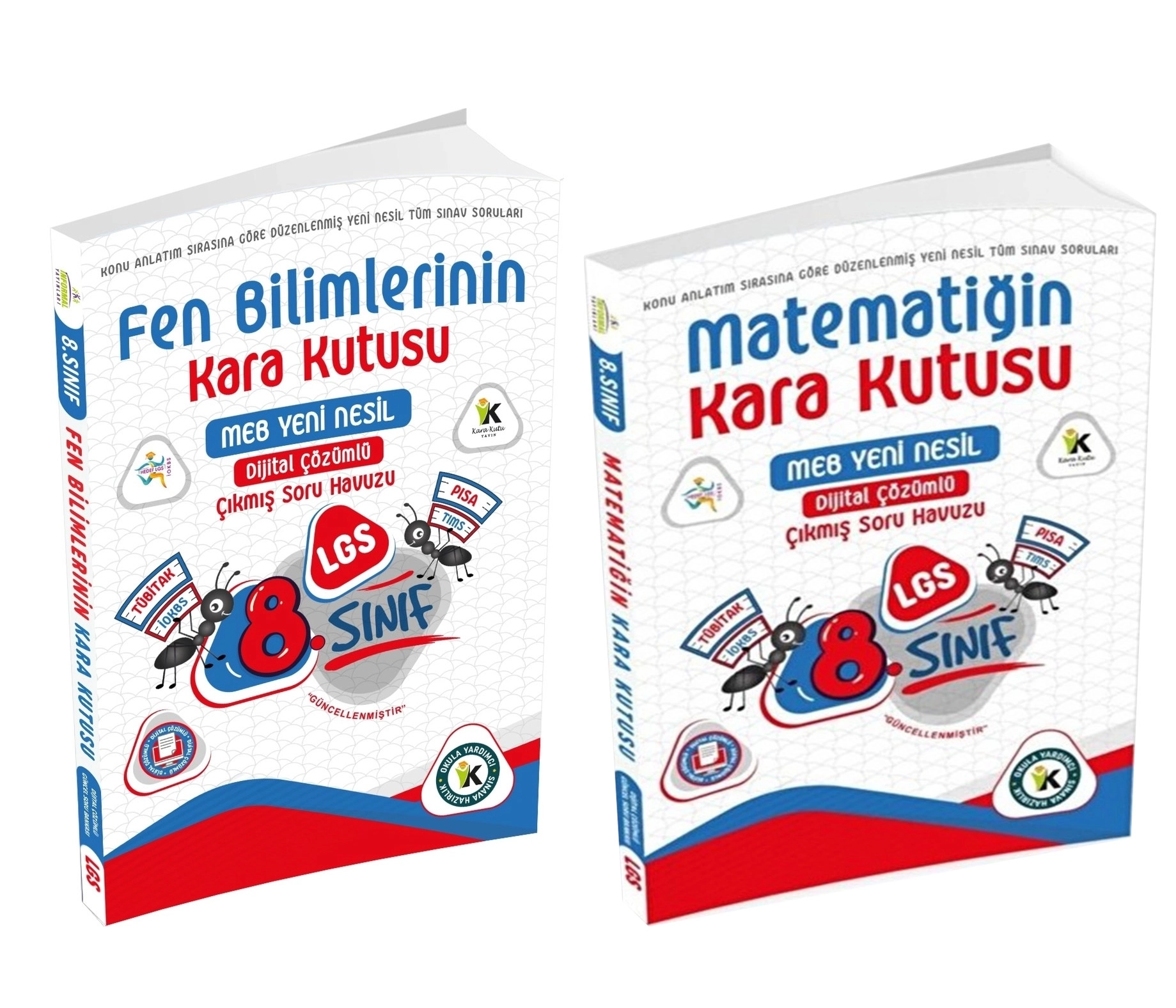 8.Sınıf LGS Kara Kutu MEB Sayısal Dijital Çözümlü Çıkmış Soru Havuzu Seti
