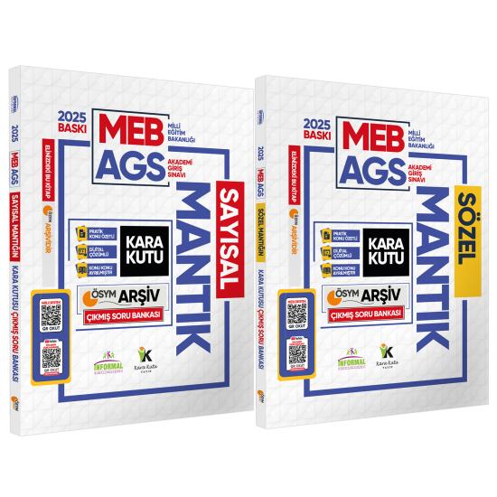 2025 MEB-AGS Kara Kutu ÖSYM Çıkmış Soru Bankası FULL ALTIN PAKET