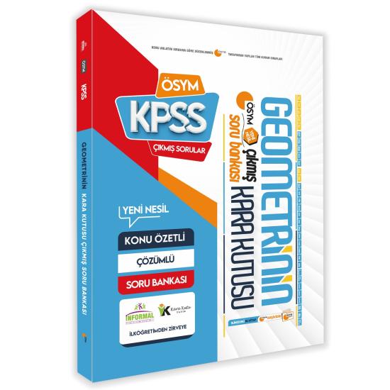 KPSS Geometrinin Kara Kutusu En Kapsamlı Çıkmış Soru Bankası Konu Özetli Dijital Çözümlü