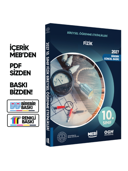 2027 MEBİ 10.Sınıf Maarif Modeli Yeni Müfredat FİZİK Bireysel Öğrenme Etkinlik Kitabı Baskı Ücreti 2027 MEBİ 10.Sınıf Maarif Modeli Yeni Müfredat FİZİK Bireysel Öğrenme Etkinlik Kitabı Baskı Ücreti