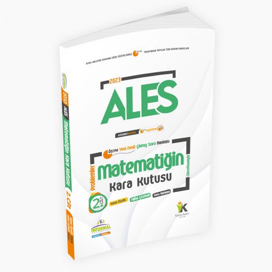 ALES Matematik Kara Kutu 2. Cilt PROBLEM K.Ö. Dijital Çözümlü ÖSYM Çıkmış Soru Bankası