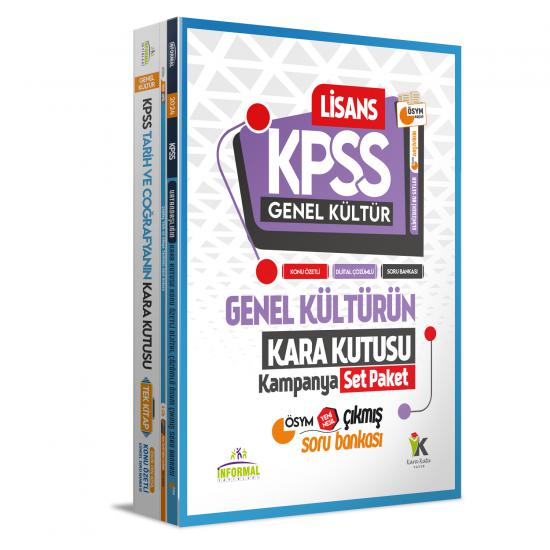 KPSS Tarih Coğrafya Vatandaşlık Kara Kutu Konu Özetli Dijital Çözümlü Soru Bankası