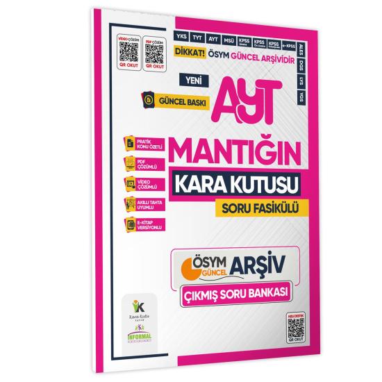 2025 YKS-AYT MANTIK Kara Kutu ÖSYM Çıkmış Soru Havuzu Bankası Video/PDF Çözümlü