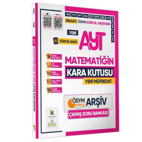 2025 YKS-AYT MATEMATİK Kara Kutu ÖSYM Çıkmış Soru Havuzu Bankası Konu Özetli Video/PDF Çözümlü