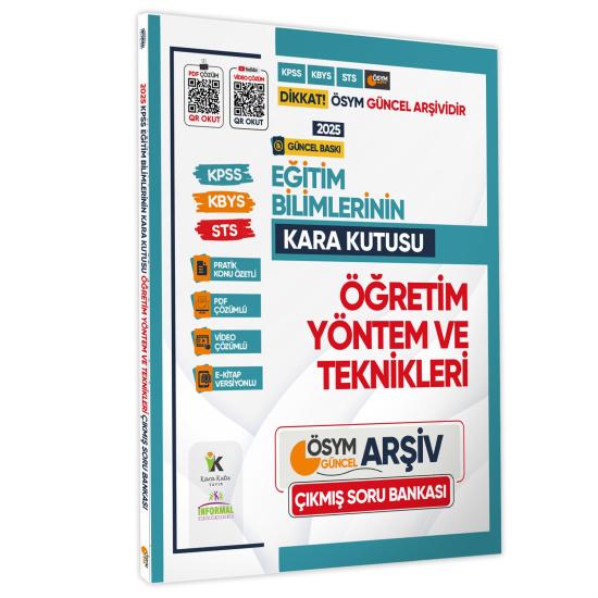 2025 MEB-AGS Eğitim Bilimlerinin Kara Kutusu ÖĞRETİM YÖNTEM ve TEKNİKLERİ Çıkmış SB Konu Ö. Çözümlü