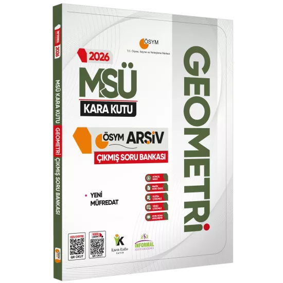 2026 MSÜ GEOMETRİNİN Kara Kutusu ÖSYM Çıkmış Soru Havuzu Bankası Konu Özetli Çözümlü
