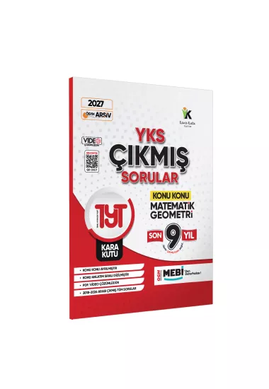 2027 YKS-TYT Matematik-Geometri ÖSYM Çıkmış Soru Bankası Konu Konu Son 9 Yıl Video/PDF Çözümlü