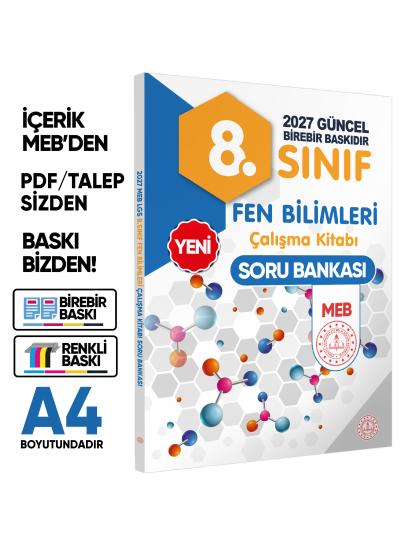 2027 8.Sınıf İmam Hatip LGS Fen Bilimleri MEB Çalışma Kitabı Soru Bankası BASKI ÜCRETİ