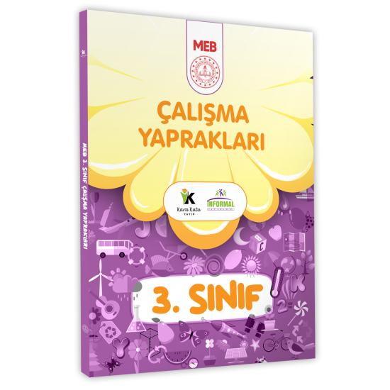2025 MEB İlkokul 3.Sınıf Çalışma Yaprakları TÜM DERSLER Etkinlikli Eğlenceli Soru Bankası(A4 Renkli)