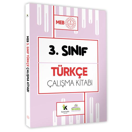 2025 MEB ÖDM İlkokul 3.Sınıf TÜRKÇE Çalışma Kitabı Alıştırmalı/Etkinlikli Soru Bankası (A4 Renkli)