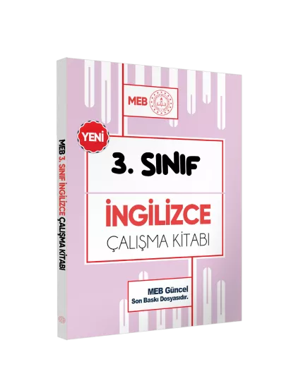 MEB ÖDM İlkokul 3.Sınıf İNGİLİZCE Çalışma Kitabı Alıştırmalı Soru Bankası BASKI ÜCRETİ