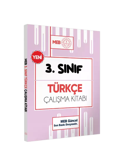 MEB ÖDM İlkokul 3.Sınıf TÜRKÇE Çalışma Kitabı Alıştırmalı/Etkinlikli Soru Bankası BASKI ÜCRETİ