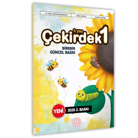 2026 3 Yaş Okul Öncesi MEB Etkinlik Kitabı Çekirdek 1 Eğlenceli ve Öğretici Aktiviteler BASKI ÜCRETİ
