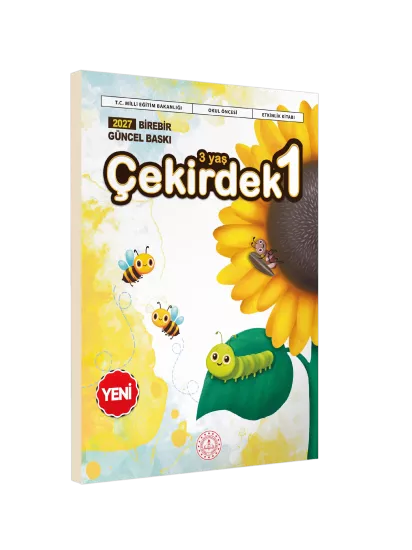 2027 3 Yaş Okul Öncesi MEB Etkinlik Kitabı Çekirdek 1 Eğlenceli ve Öğretici Aktiviteler BASKI ÜCRETİ