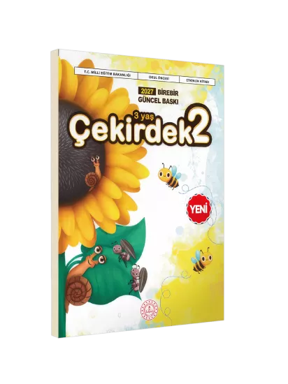2027 3 Yaş Okul Öncesi MEB Etkinlik Kitabı Çekirdek 2 Eğlenceli ve Öğretici Aktiviteler BASKI ÜCRETİ