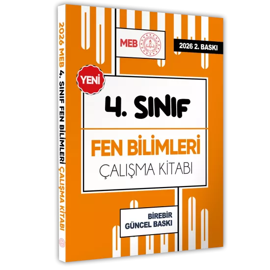2026 MEB ÖDM İlkokul 4.Sınıf FEN BİLİMLERİ Çalışma Kitabı Alıştırmalı Soru Bankası BASKI ÜCRETİ