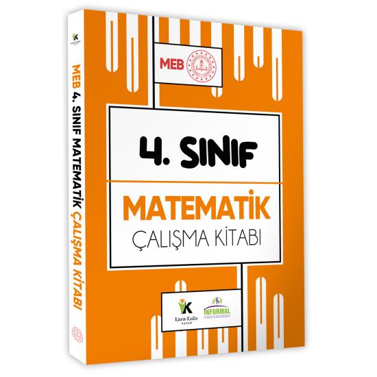 2025 MEB ÖDM İlkokul 4.Sınıf MATEMATİK Çalışma Kitabı Alıştırmalı/Etkinlikli Soru Bankası(A4 Renkli)