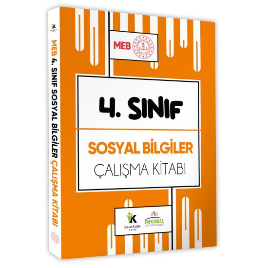 2025 MEB ÖDM İlkokul 4.Sınıf SOSYAL BİLGİLER Çalışma Kitabı Alıştırmalı/Etkinlikli Soru Bankası 
