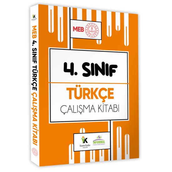 2025 MEB ÖDM İlkokul 4.Sınıf TÜRKÇE Çalışma Kitabı Alıştırmalı/Etkinlikli Soru Bankası (A4 Renkli)