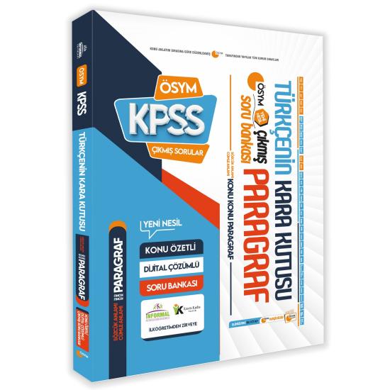 KPSSNİN Kara Kutusu Genel Yetenek Genel Kültür D.Çözümlü K.Özetli En Kapsamlı Çıkmış SB Altın Paket