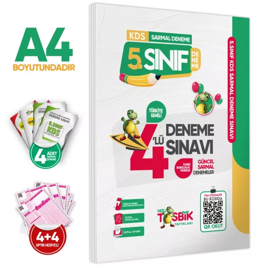 2026 5.Sınıf YENİ SİSTEM İOKBS BURSLULUK Tıpkı Basım ve Sarmal Deneme Seti Türkiye Geneli D. Çözümlü