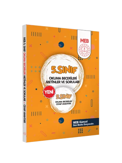 5.Sınıf Maarif SİSTEM MEB Yardımcı Kaynakları Okuma Becerileri Kitabı BASKI ÜCRETİ
