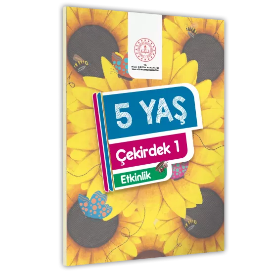 5 Yaş Okul Öncesi MEB Etkinlik Kitabı Çekirdek 1 Eğlenceli ve Öğretici Aktiviteler (A4 Renkli)