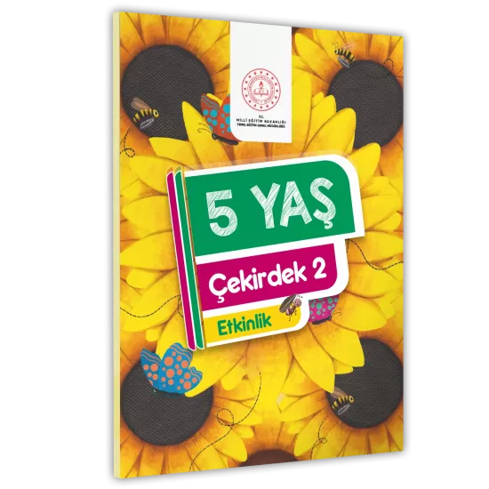 5 Yaş Okul Öncesi MEB Etkinlik Kitabı Çekirdek 2 Eğlenceli ve Öğretici Aktiviteler (A4 Renkli)