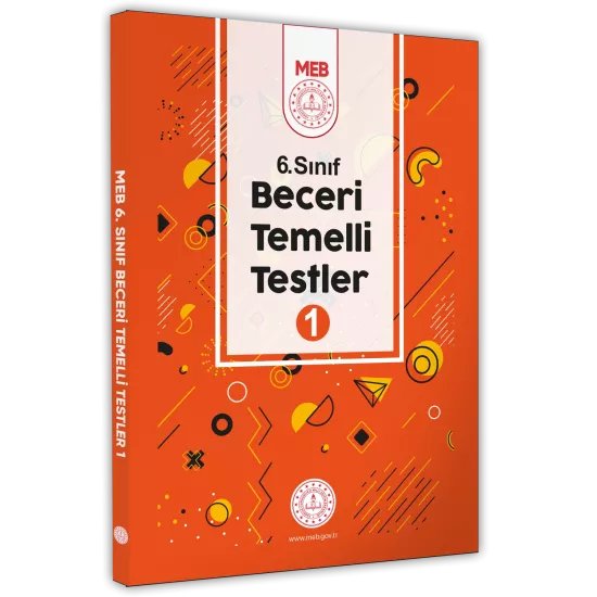 2025 6.Sınıf MEB Beceri Temelli Testler 1. Kitap Örnek Soru Bankası (Renkli Baskı) BASKI ÜCRETİ