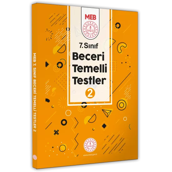 2025 7.Sınıf MEB Beceri Temelli Testler 2. Kitap Örnek Soru Bankası BASKI ÜCRETİ